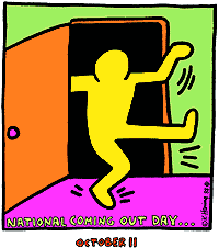 NCOD logo designed by Keith Haring