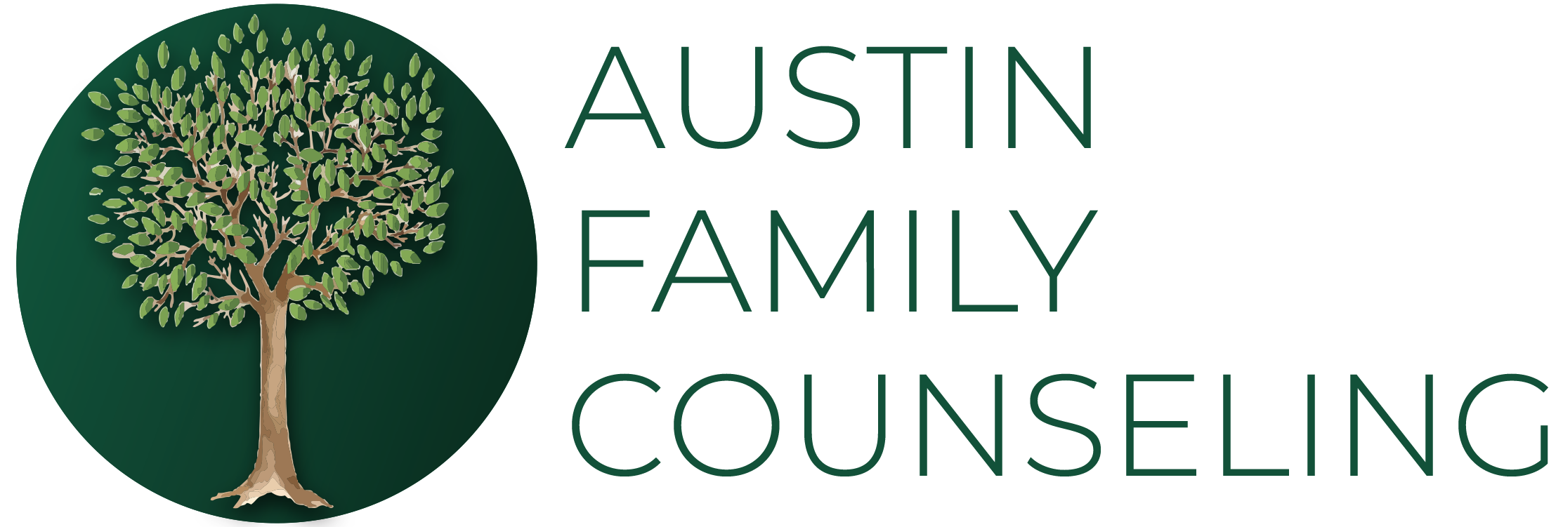 austin family counseling title and logo